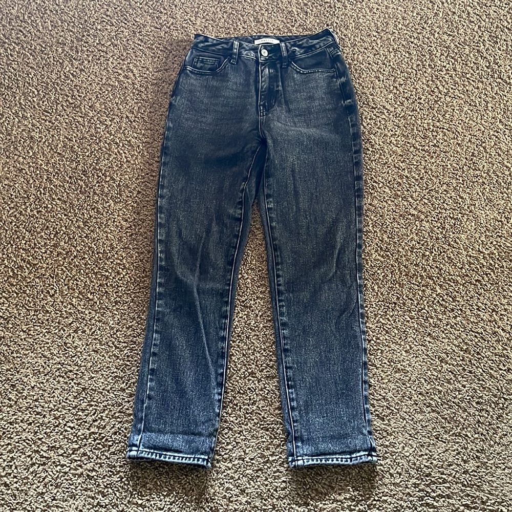 PACSUN Black Mom Jeans. Size 24.